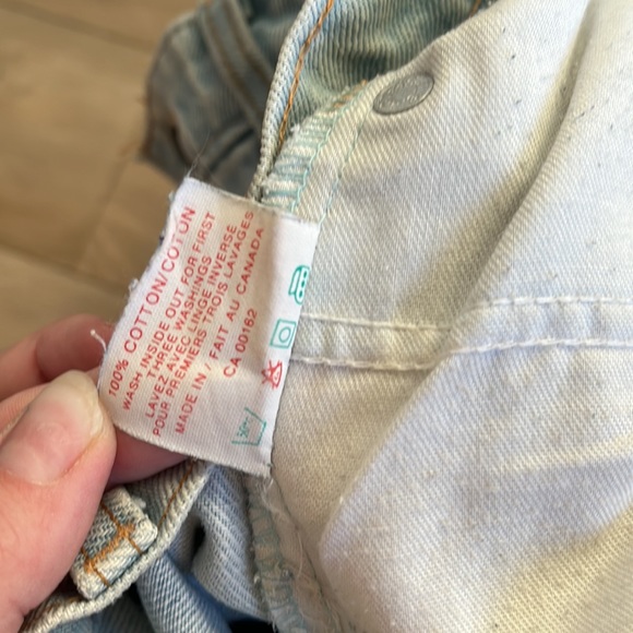 Levi’s Vintage Denim Orange Label Made in Canada - Picture 12 of 13